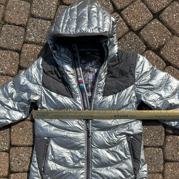 Louis Garneau Quilted Puffer Coat Women's Sz M - Picture 4 of 11